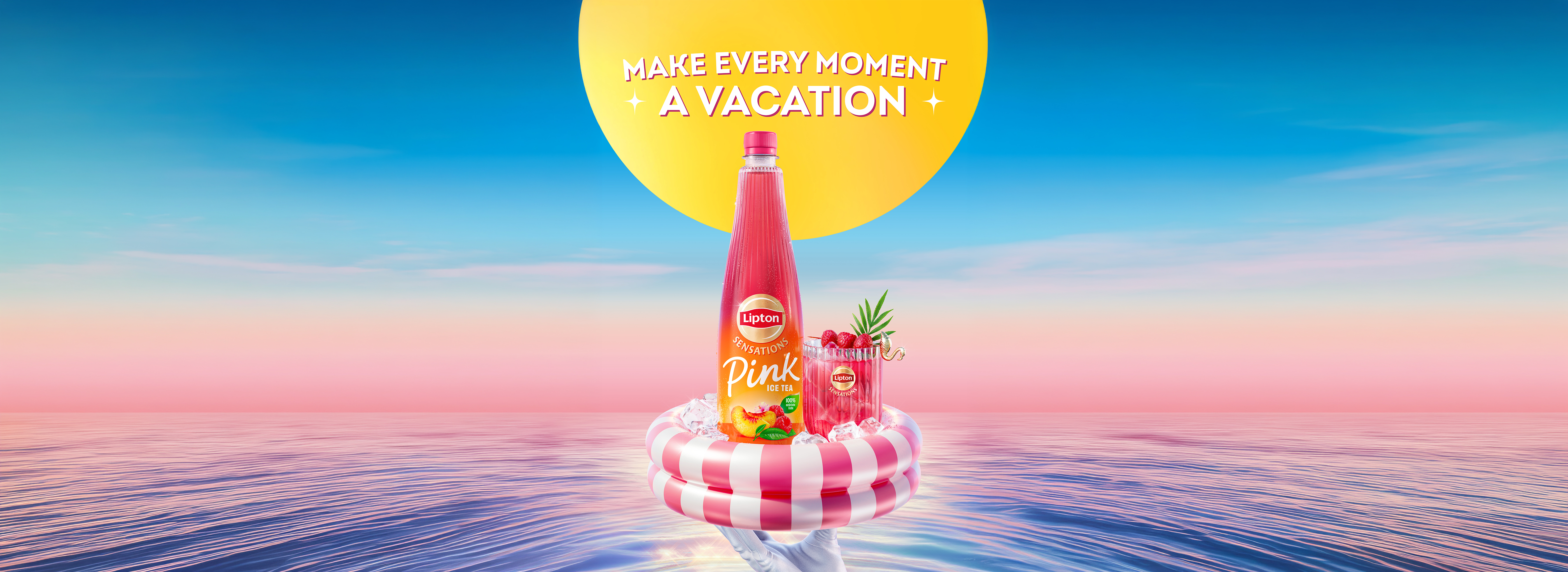 Lipton Sensations Pink Ice Tea: shaping a new consumer experience