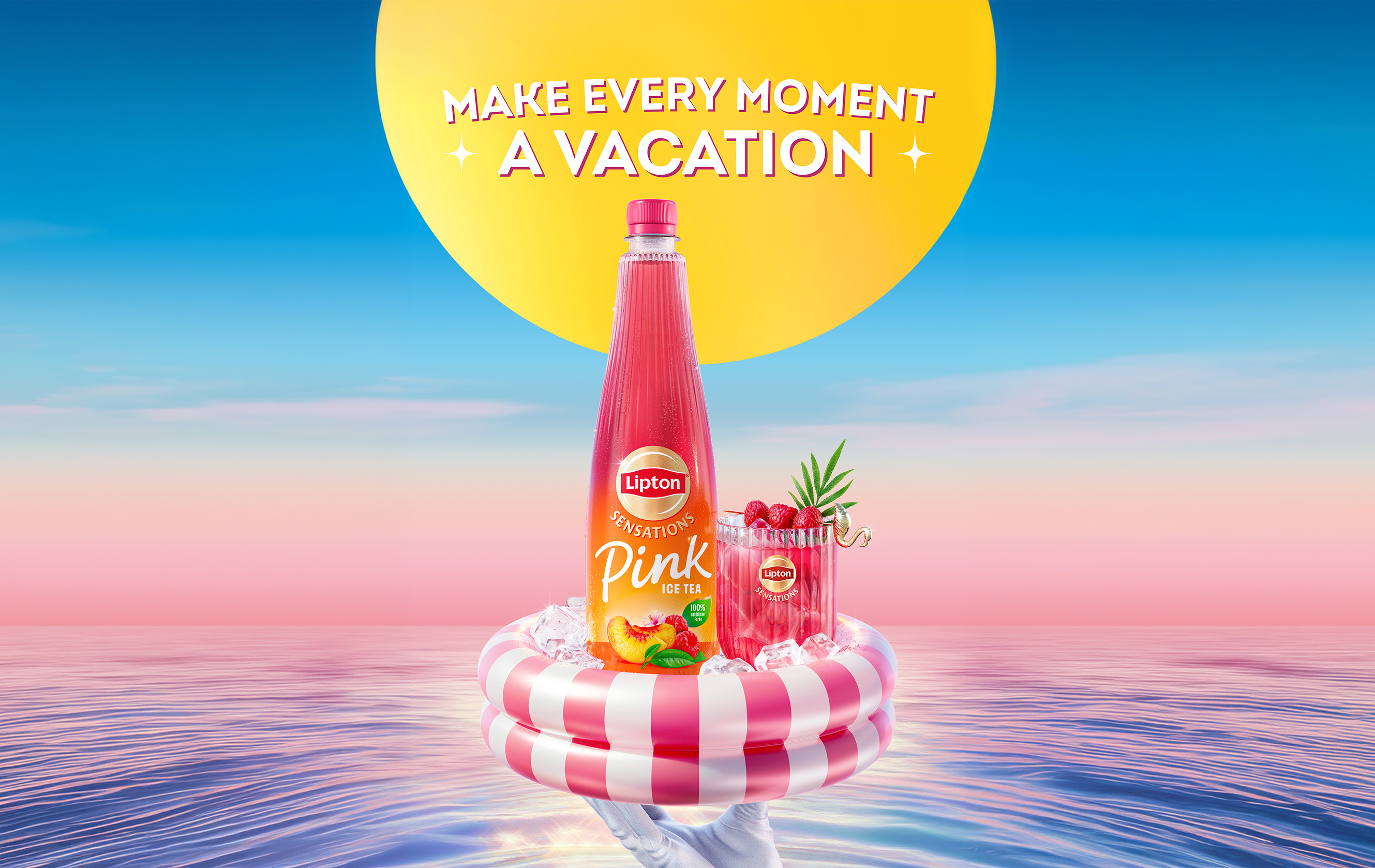 Lipton Sensations Pink Ice Tea: shaping a new consumer experience